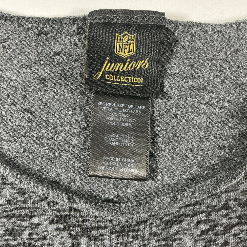 NFL Juniors Collection Minnesota Vikings Sweatshirt Size L 11/13 - Picture 2 of 8